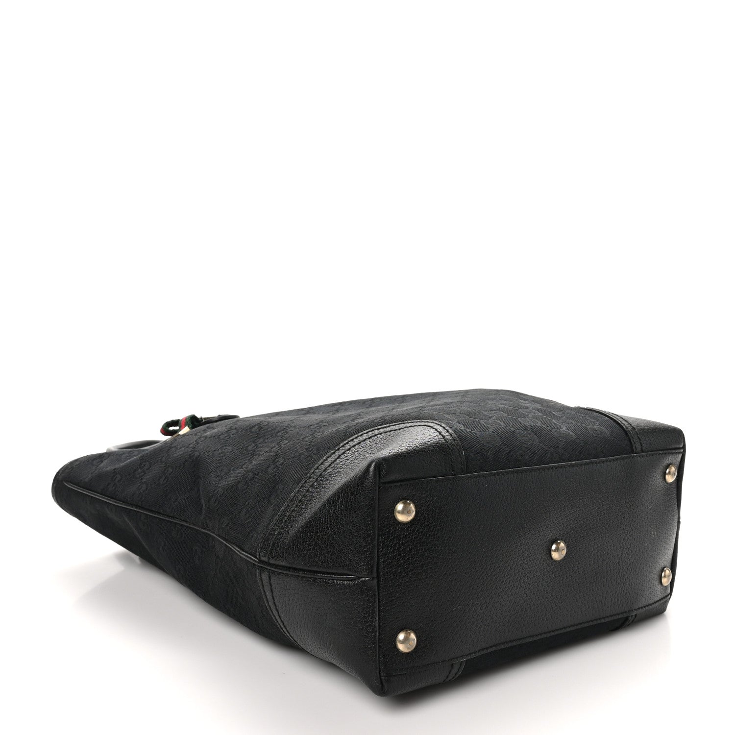 Gucci Monogram Medium Princy Tote Black 4 of 11