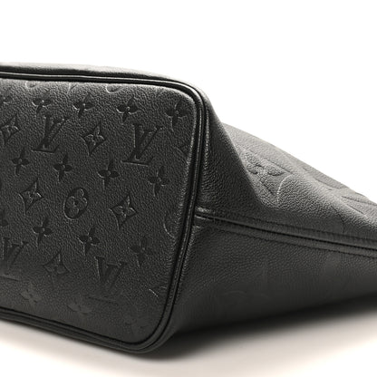 Louis Vuitton Empreinte Monogram Giant Neverfull MM Black 10 of 10
