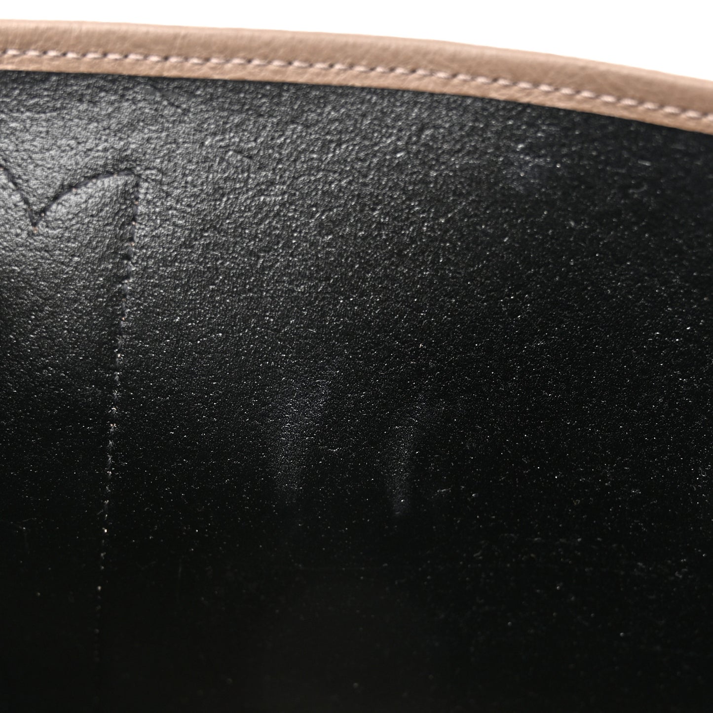 Calfskin S Navy Cabas Mink Grey