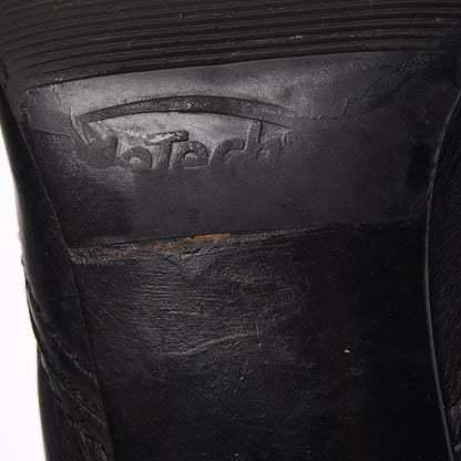 Chanel Calfskin Pointed Toe CC Short Boots 37 Black 12 of 15