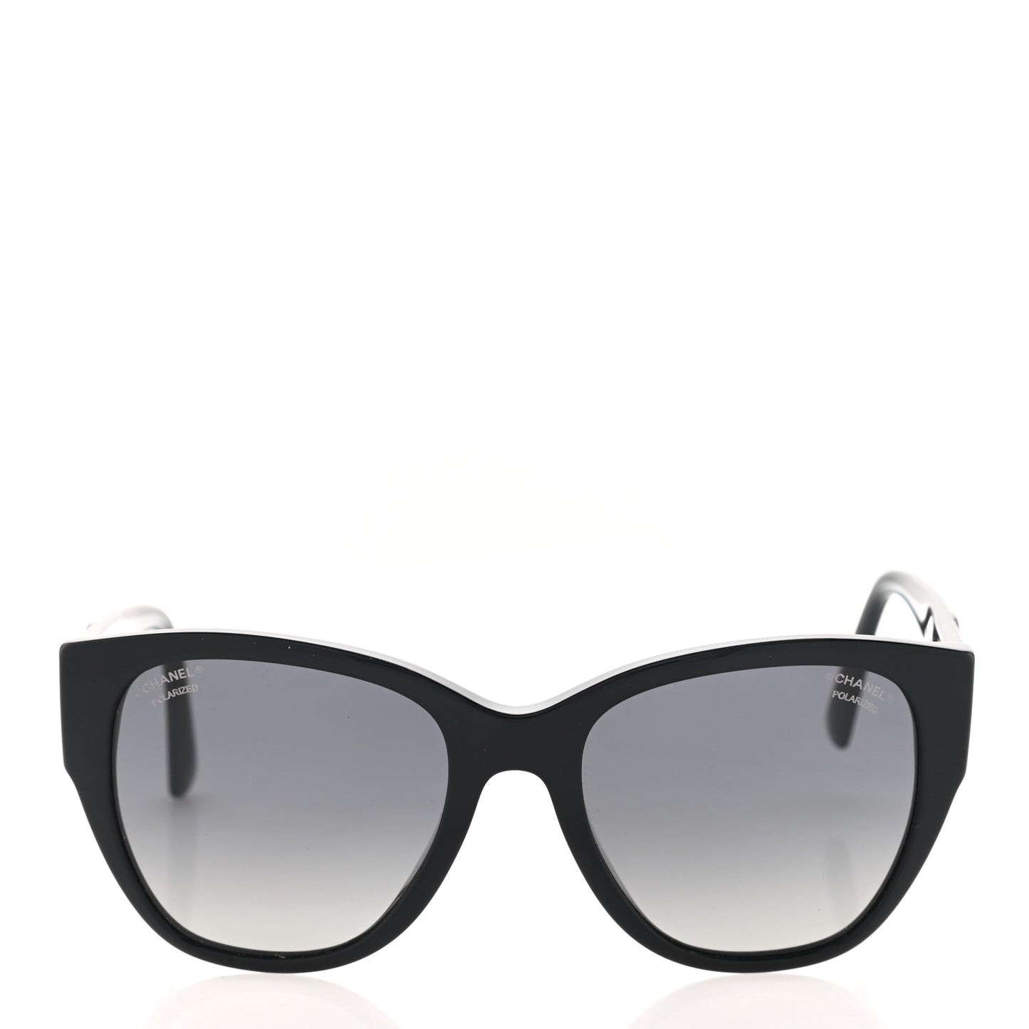 Acetate Polarized Butterfly CC Sunglasses 5412 Black