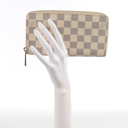 Louis Vuitton Damier Azur Zippy Wallet 2 of 7