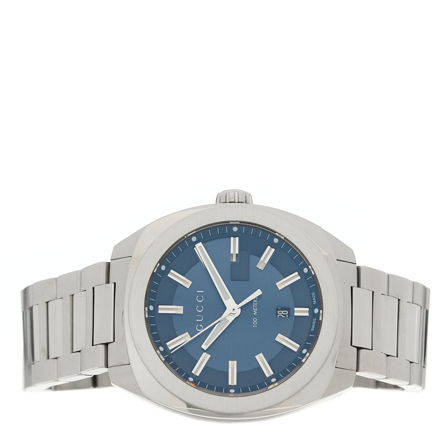 Stainless Steel 40mm GG2570 Quartz Watch Blue