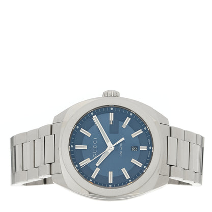 Gucci Stainless Steel 40mm GG2570 Quartz Watch Blue 2 of 4
