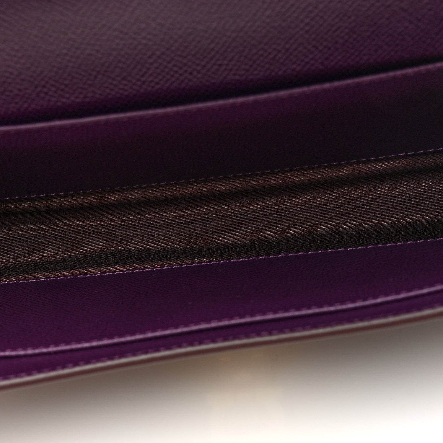 Salvatore Ferragamo Hammered Calfskin Gancini Icona Mini Bag Blackberry 4 of 8