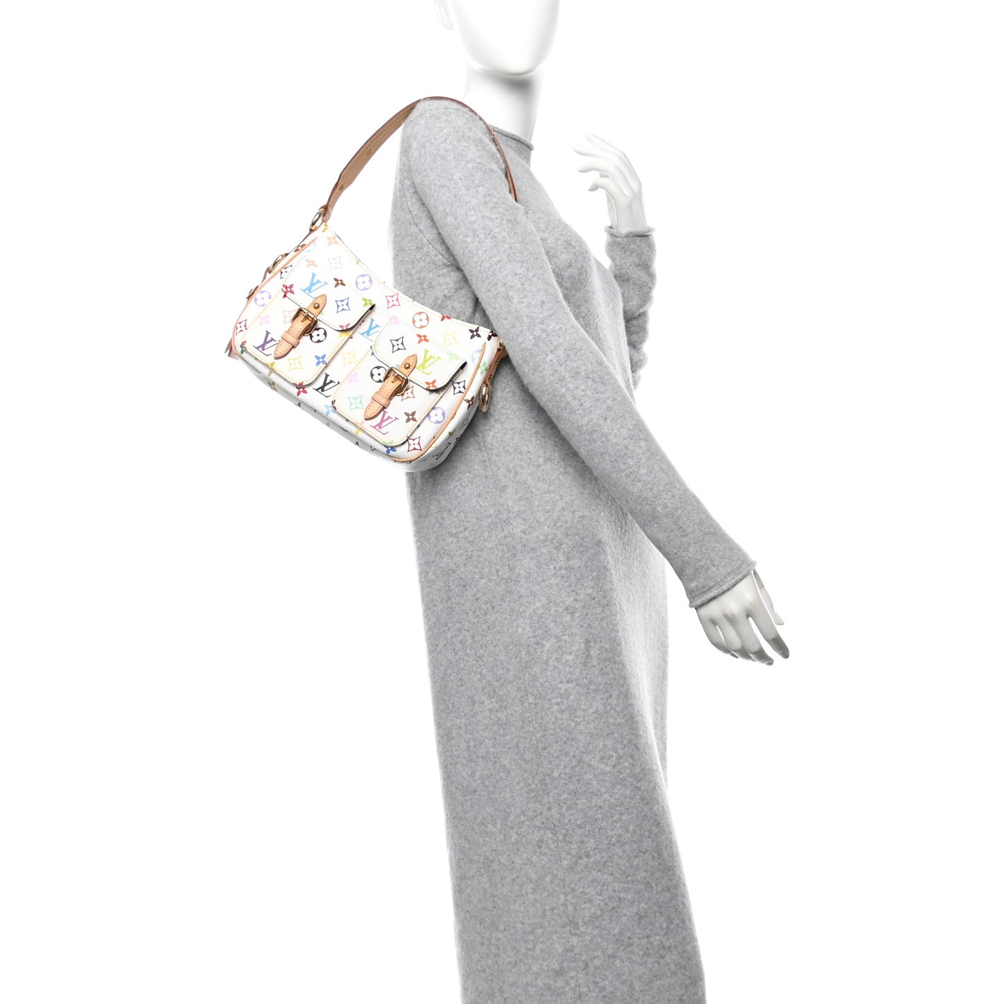 Monogram Multicolor Lodge PM White