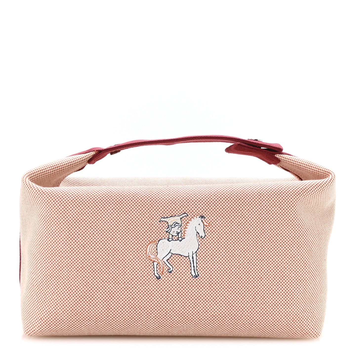 Canvas Large Bride-A-Brac Cabriole Case Terracotta
