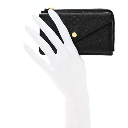 Louis Vuitton Empreinte Recto Verso Card Holder Black 2 of 11