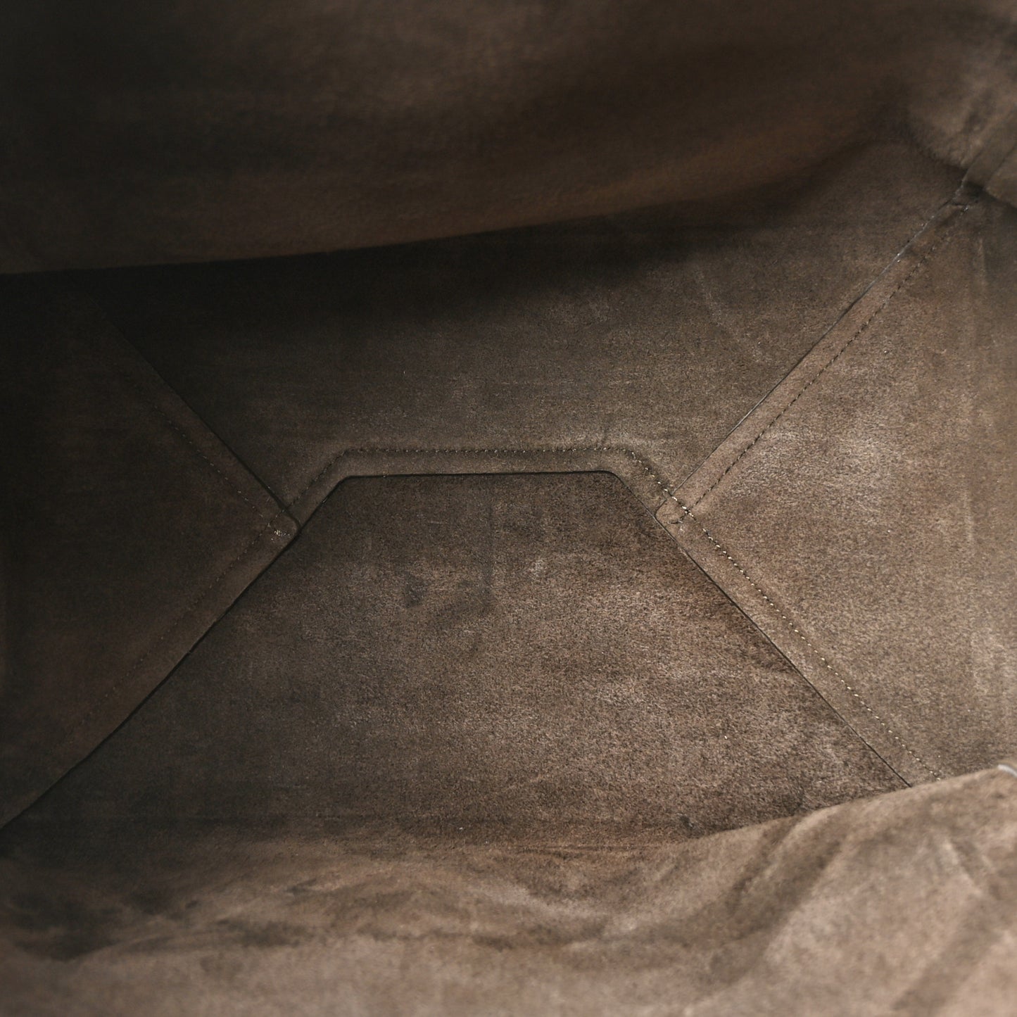 Soft Grained Calfskin Small Belt Cabas Phantom Taupe