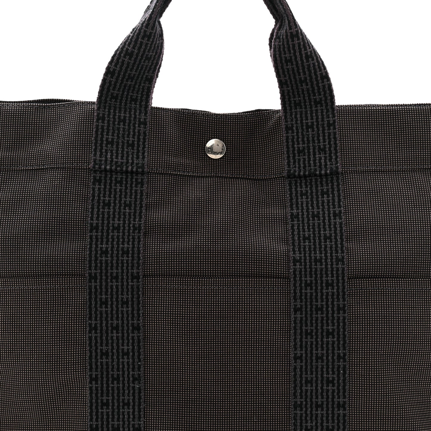 Canvas Herline MM Tote Grey