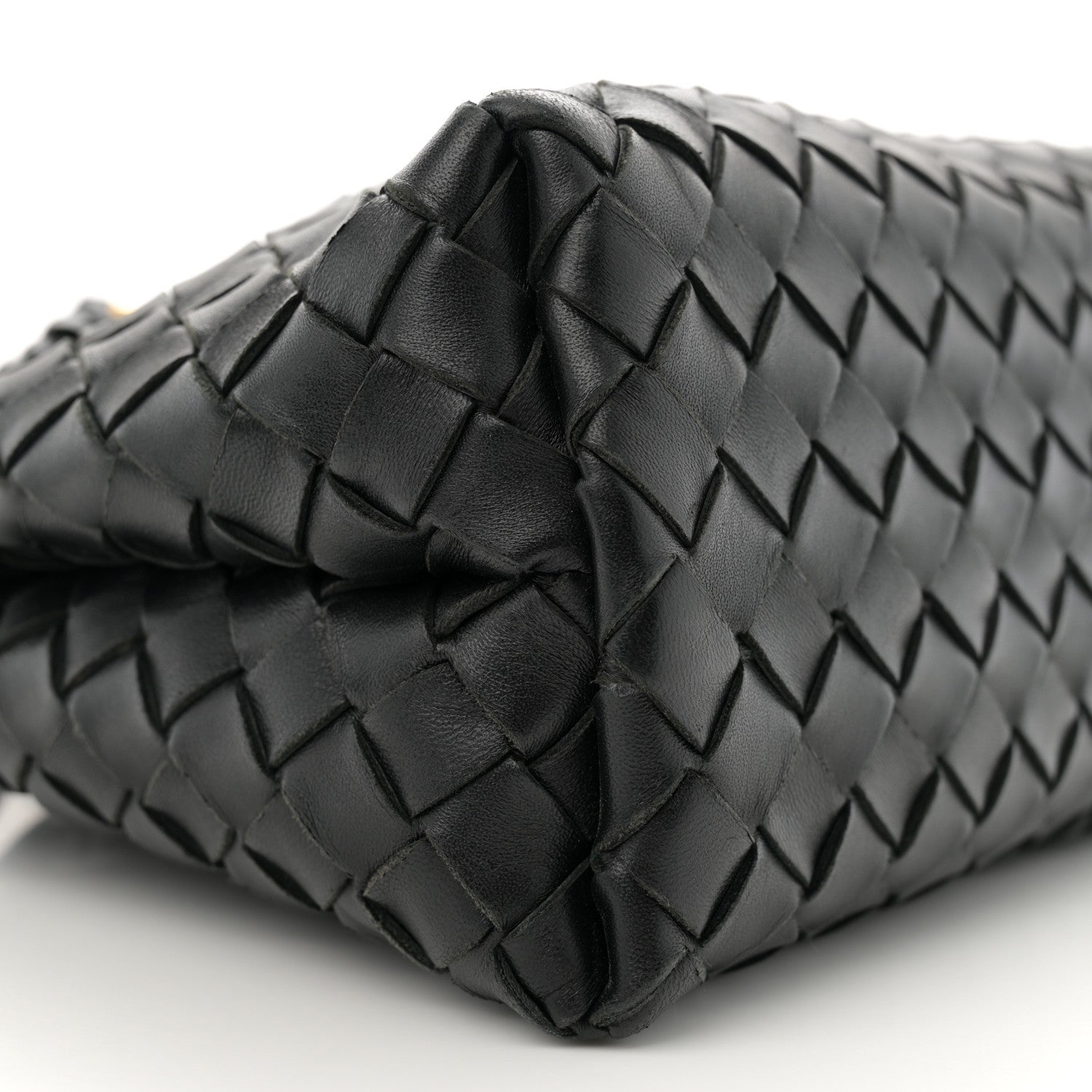 Bottega Veneta Nappa Intrecciato Small Andiamo Shoulder Bag Black 8 of 10