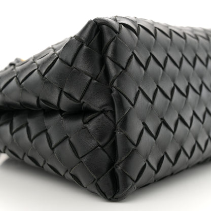 Bottega Veneta Nappa Intrecciato Small Andiamo Shoulder Bag Black 8 of 10