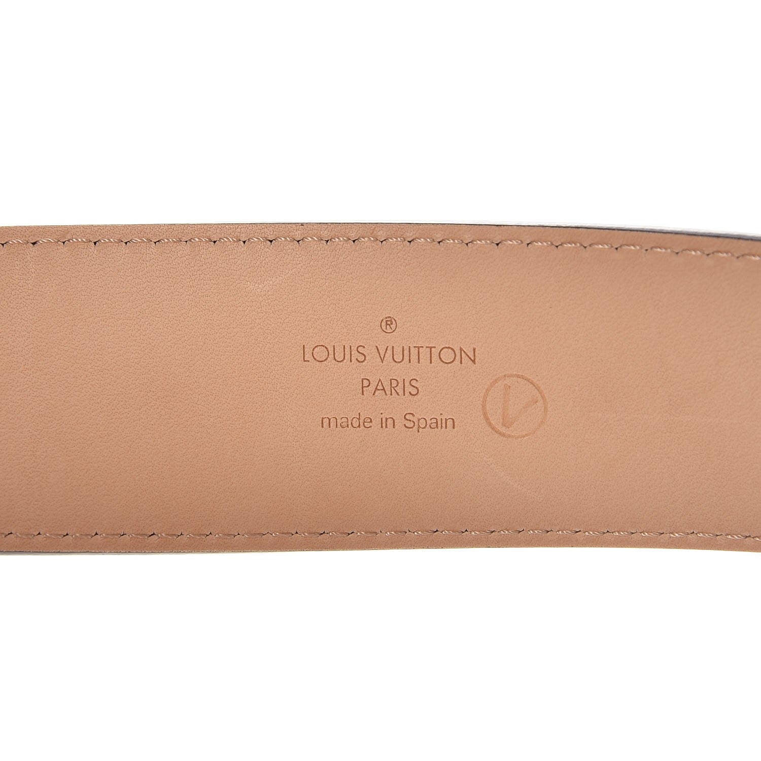 Louis Vuitton Vernis 40mm Fleur Belt 85 34 Amarante 5 of 9