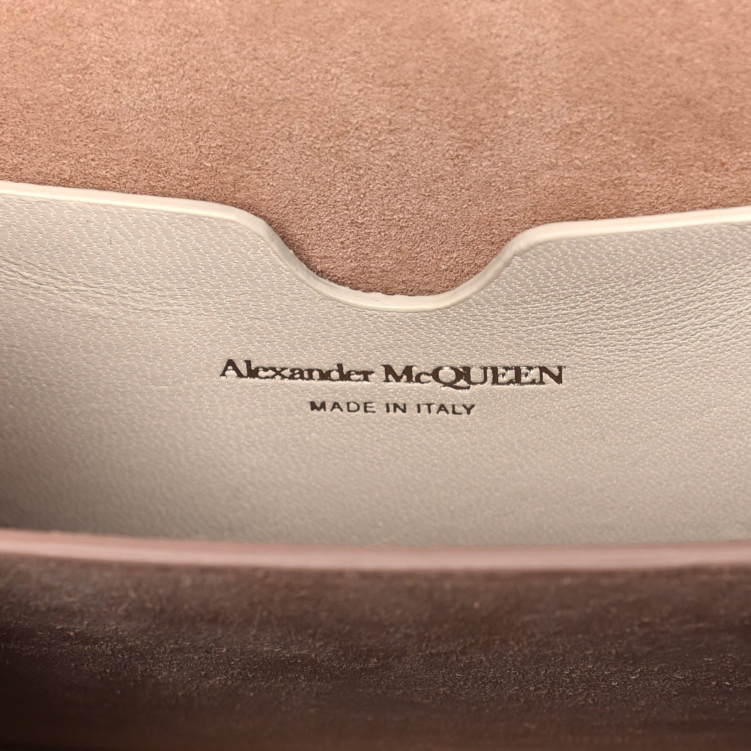 Alexander McQueen Calfskin Box Shoulder Bag 16 Cream 6 of 14
