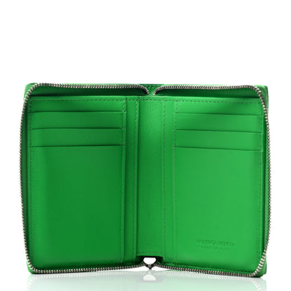 Bottega Veneta Nappa Maxi Intrecciato Zip Wallet Parakeet 4 of 5