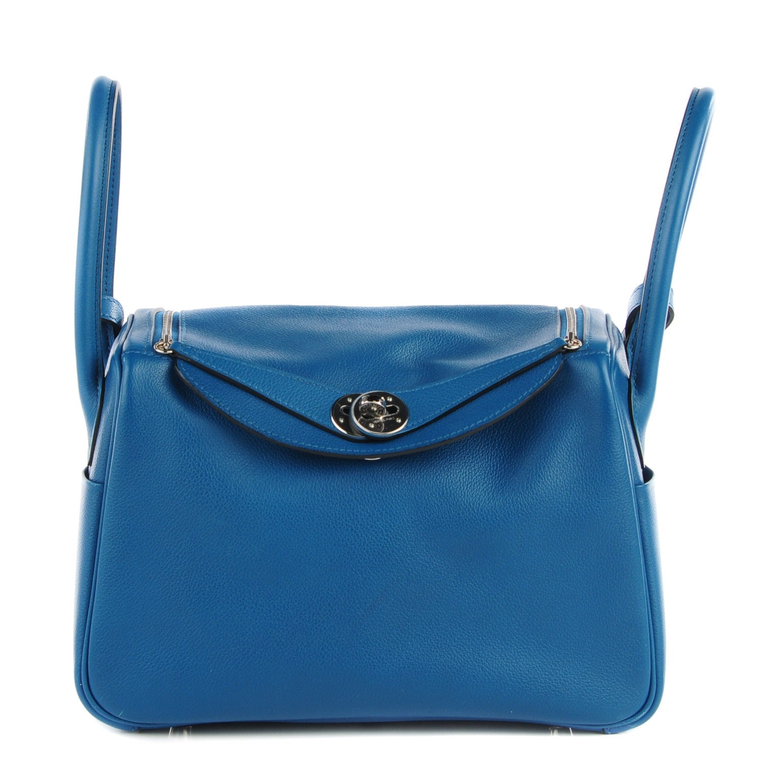 Hermes Veau Evercolor Lindy 26 Bleu De Galice 1 of 14