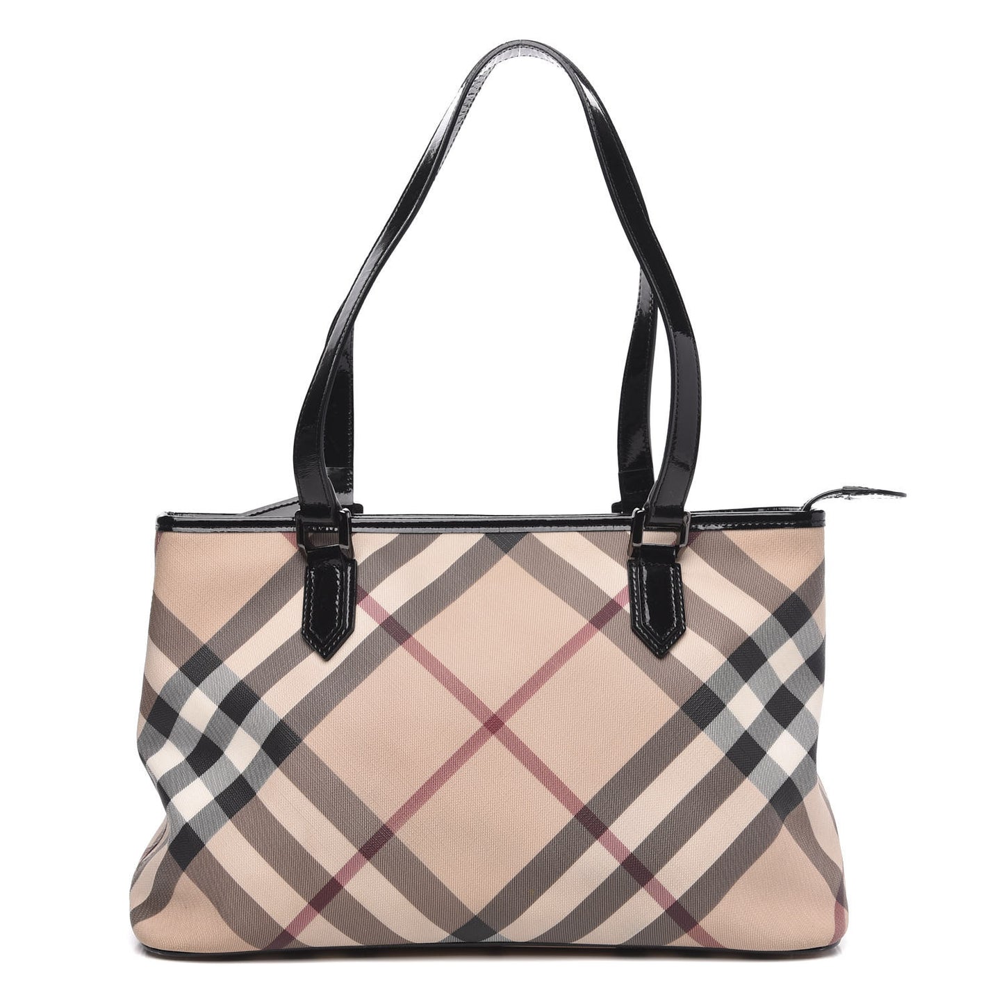 Supernova Check Regent Tote Black