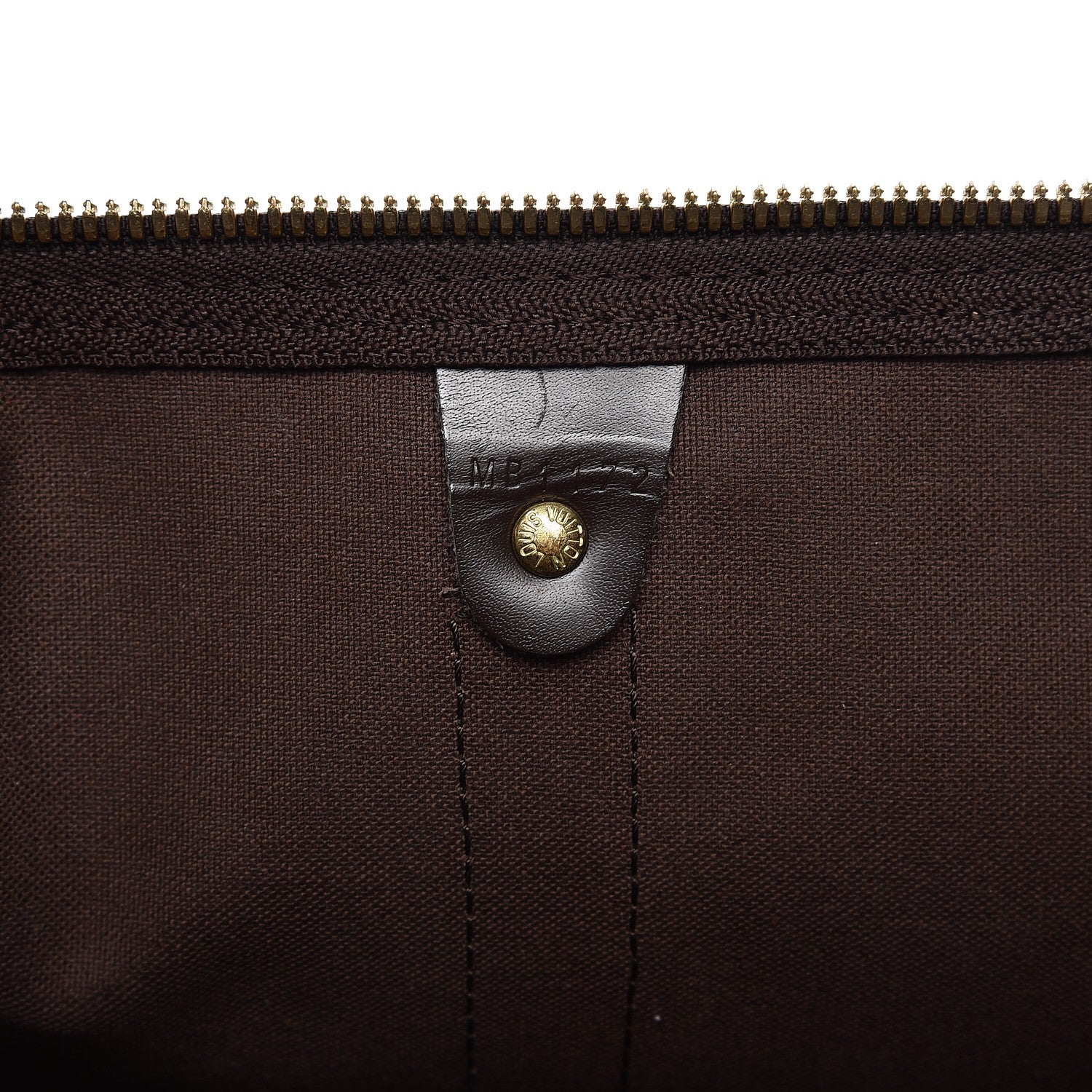 Louis Vuitton Damier Ebene Keepall 50 7 of 19