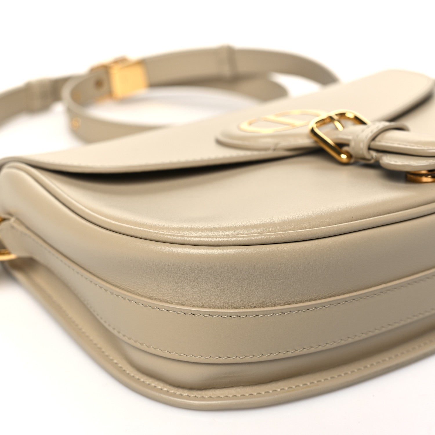 Christian Dior Box Calfskin Medium Bobby Flap Beige 9 of 10