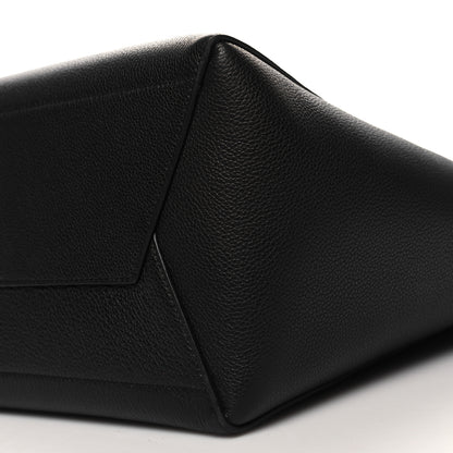 Celine Soft Grained Calfskin Sangle Bucket Bag Black 10 of 10