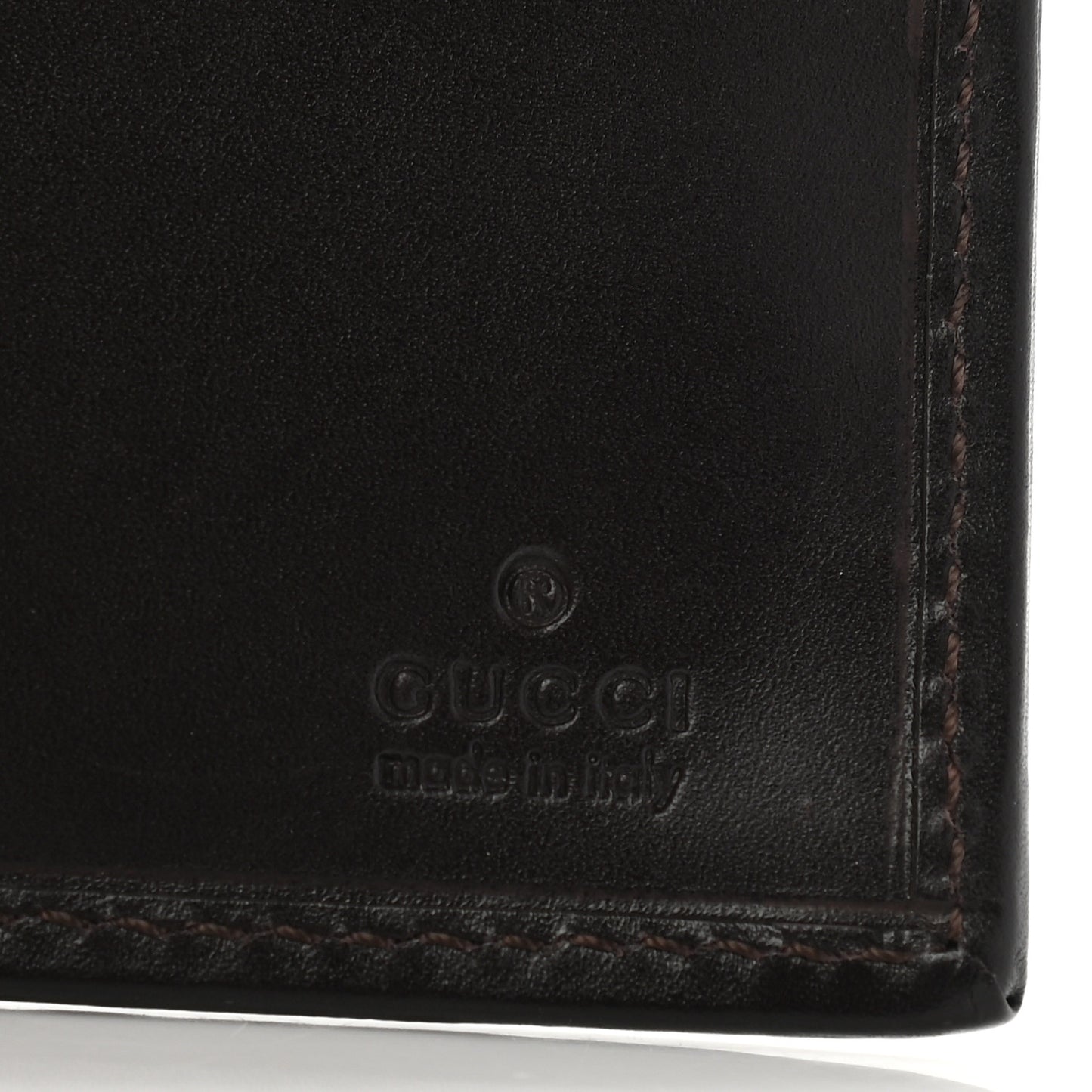 Monogram Britt Bi-Fold Wallet Dark Brown