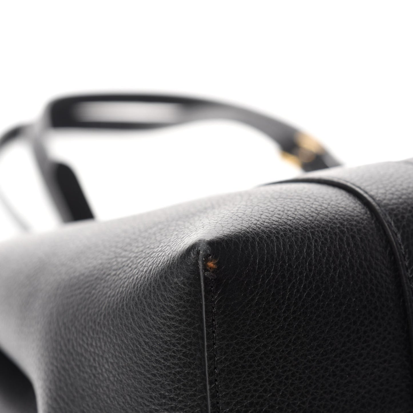 Small Classic Grain Bayswater Tote Black