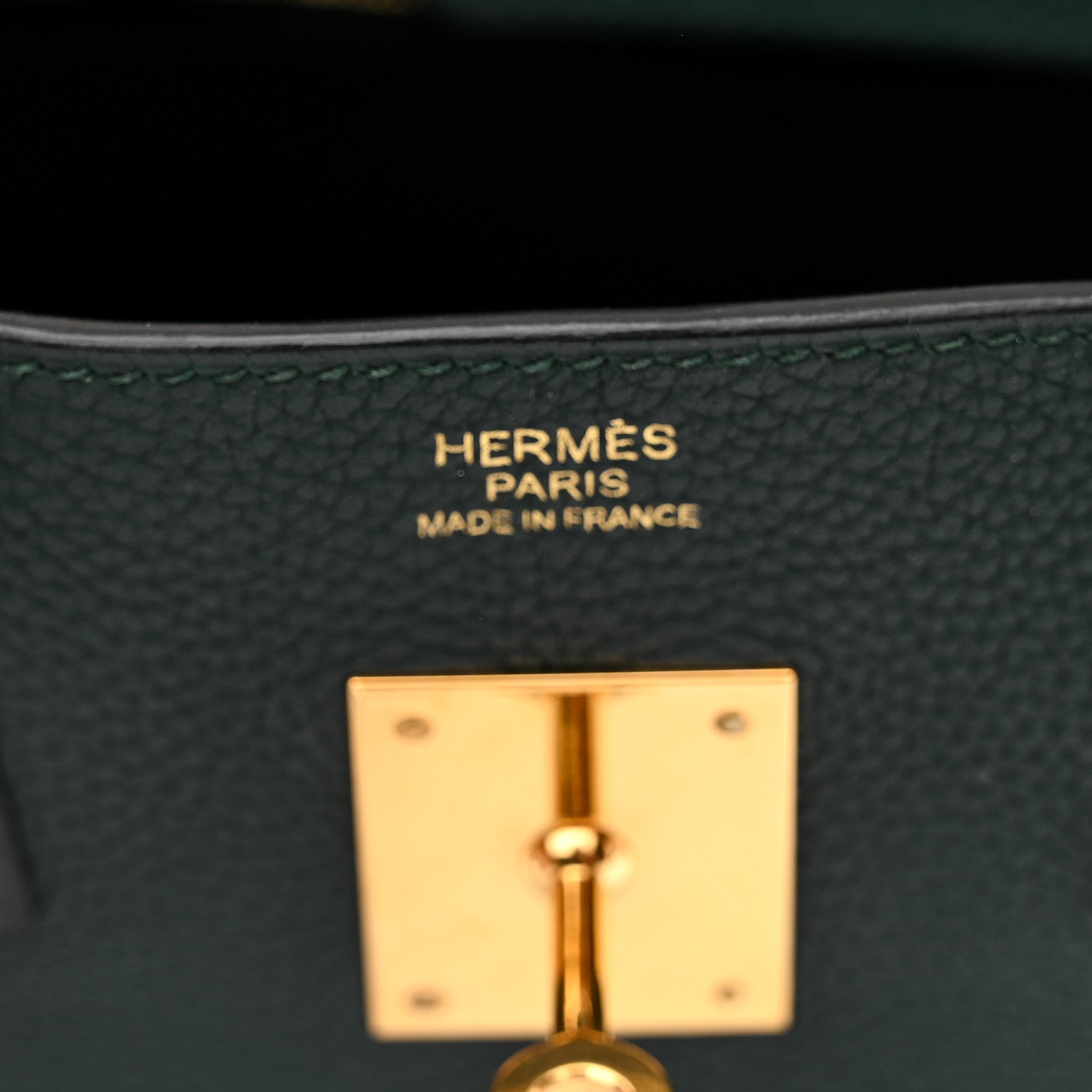 Hermes Togo Birkin 30 Vert Cypress 6 of 10