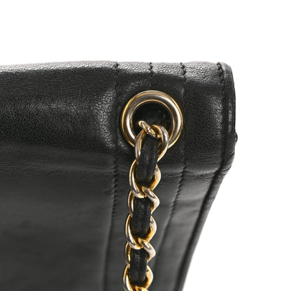 Chanel Lambskin CC Single Flap Black 13 of 15