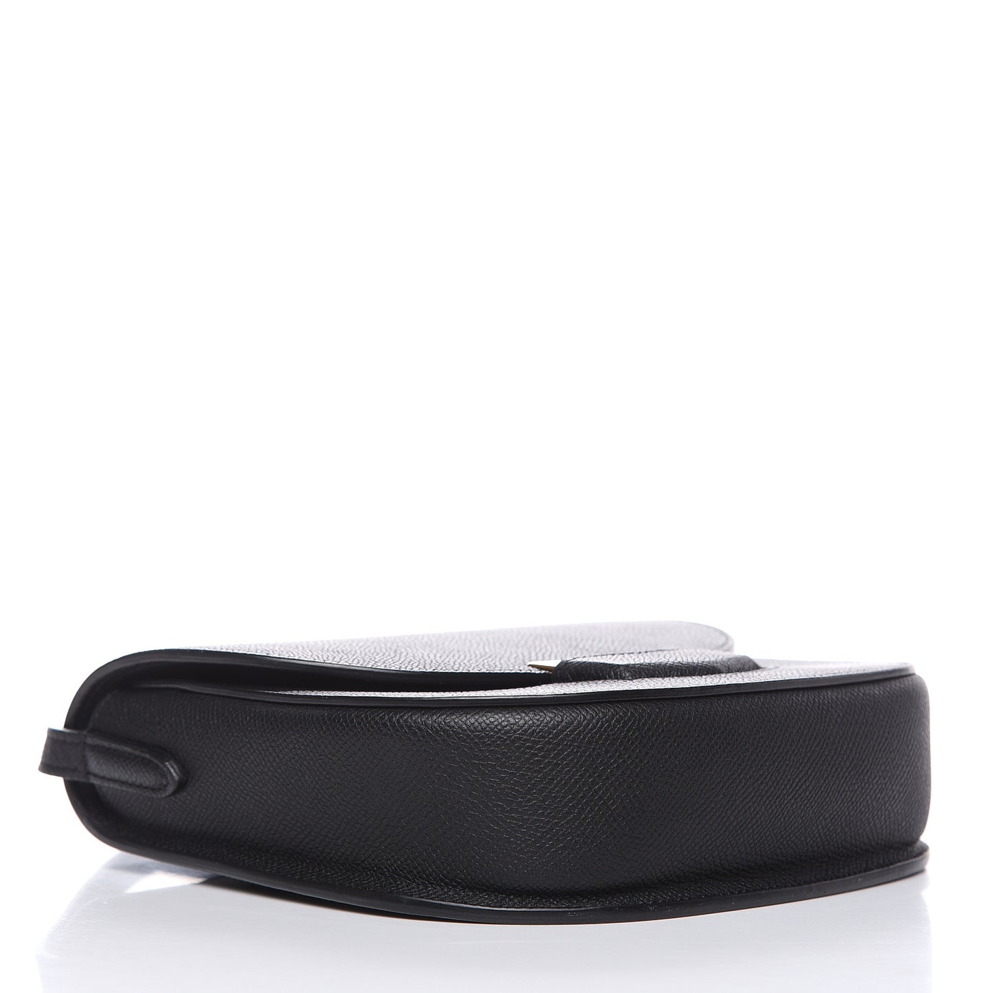 Grained Calfskin Small Trotteur Black