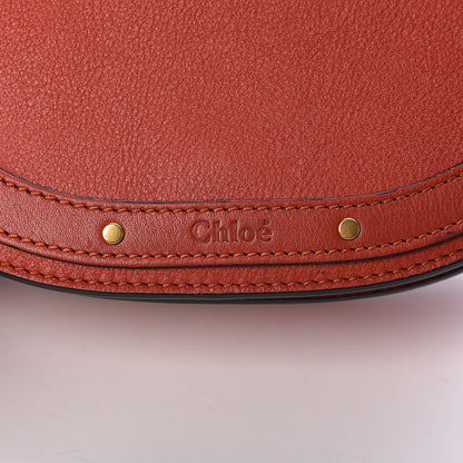 Chloe Calfskin Small Nile Bracelet Bag Earthy Red 9 of 9