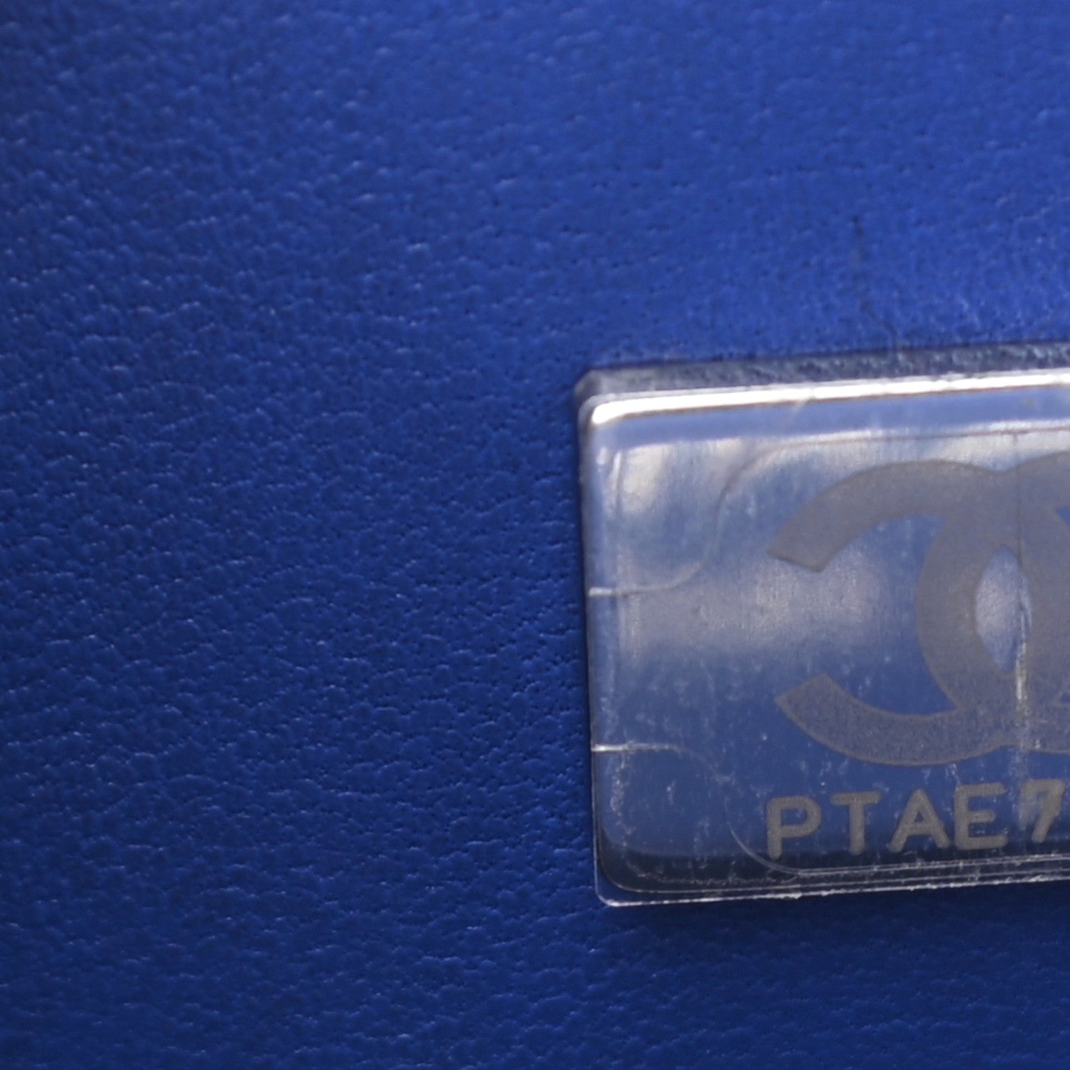 Chanel Caviar Quilted Medium Double Flap Blue 7 of 11