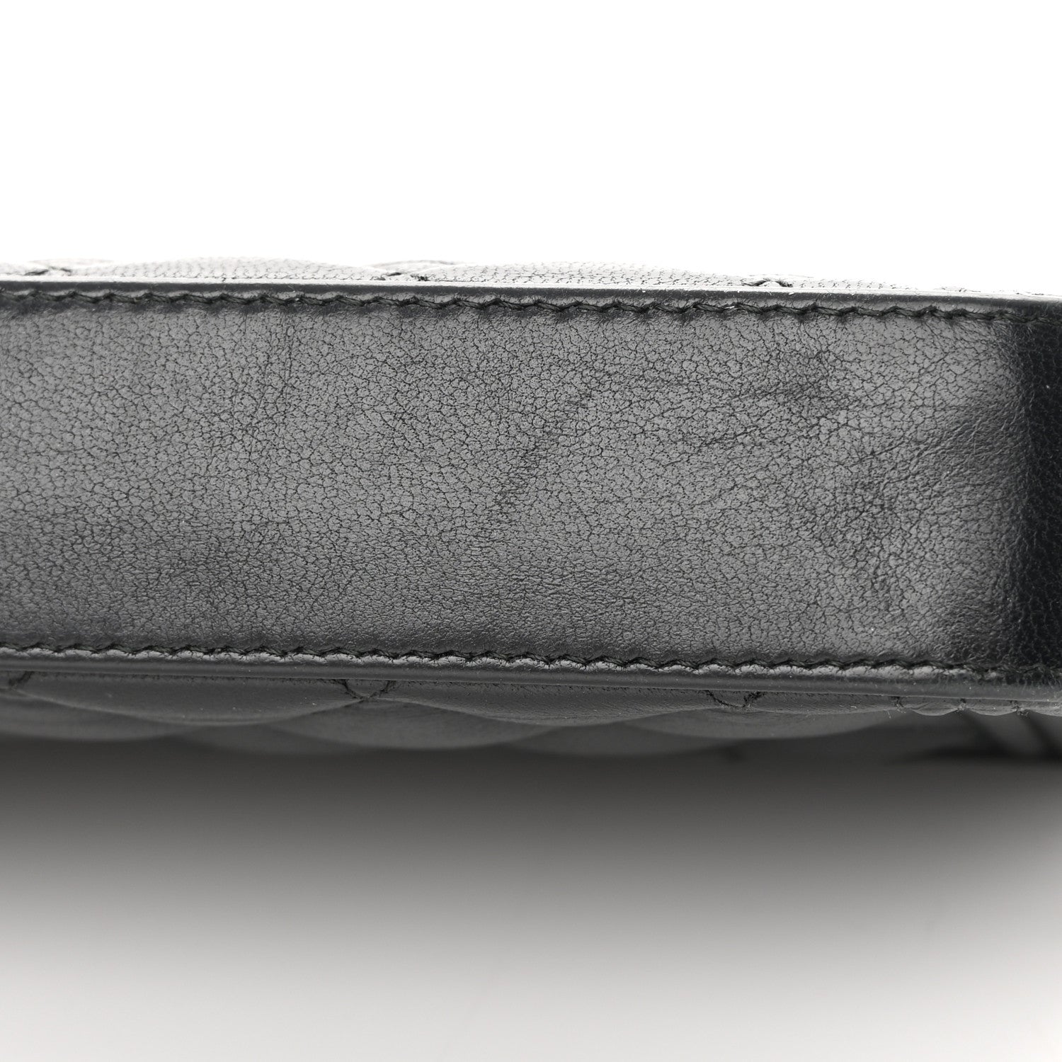 Chanel Lambskin Quilted Small Boy Clutch With Chain So Black 18 of 18