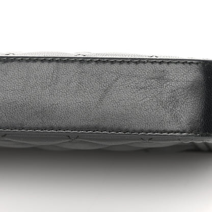 Chanel Lambskin Quilted Small Boy Clutch With Chain So Black 18 of 18
