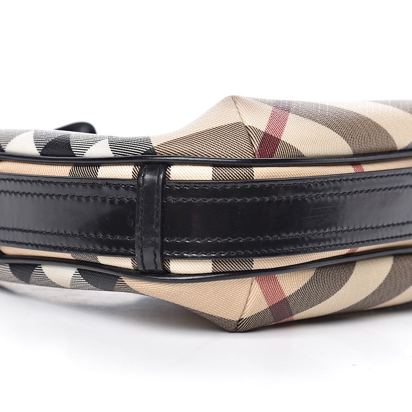 Nova Check Shoulder Bag Black