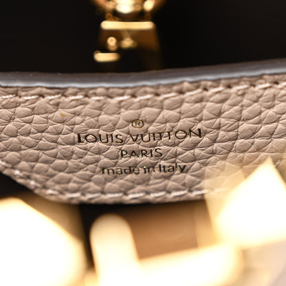 Louis Vuitton Taurillon Capucines BB Galet 6 of 9
