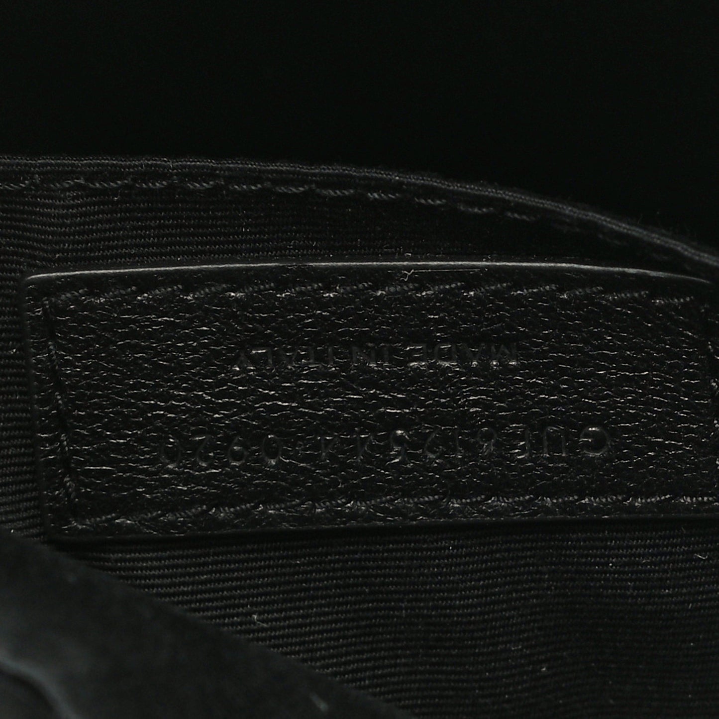Calfskin Matelasse Monogram Lou Camera Bag Black
