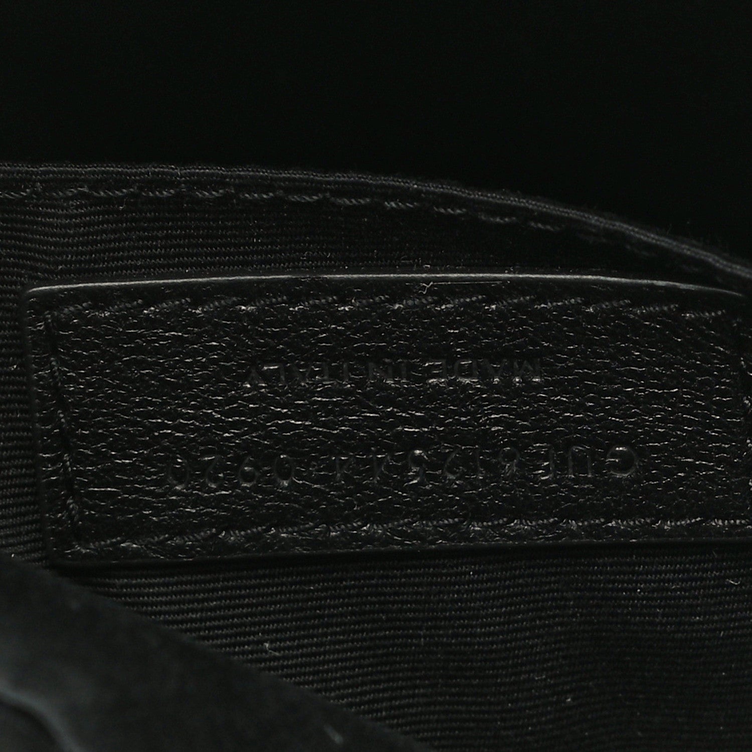Saint Laurent Calfskin Matelasse Monogram Lou Camera Bag Black 6 of 10