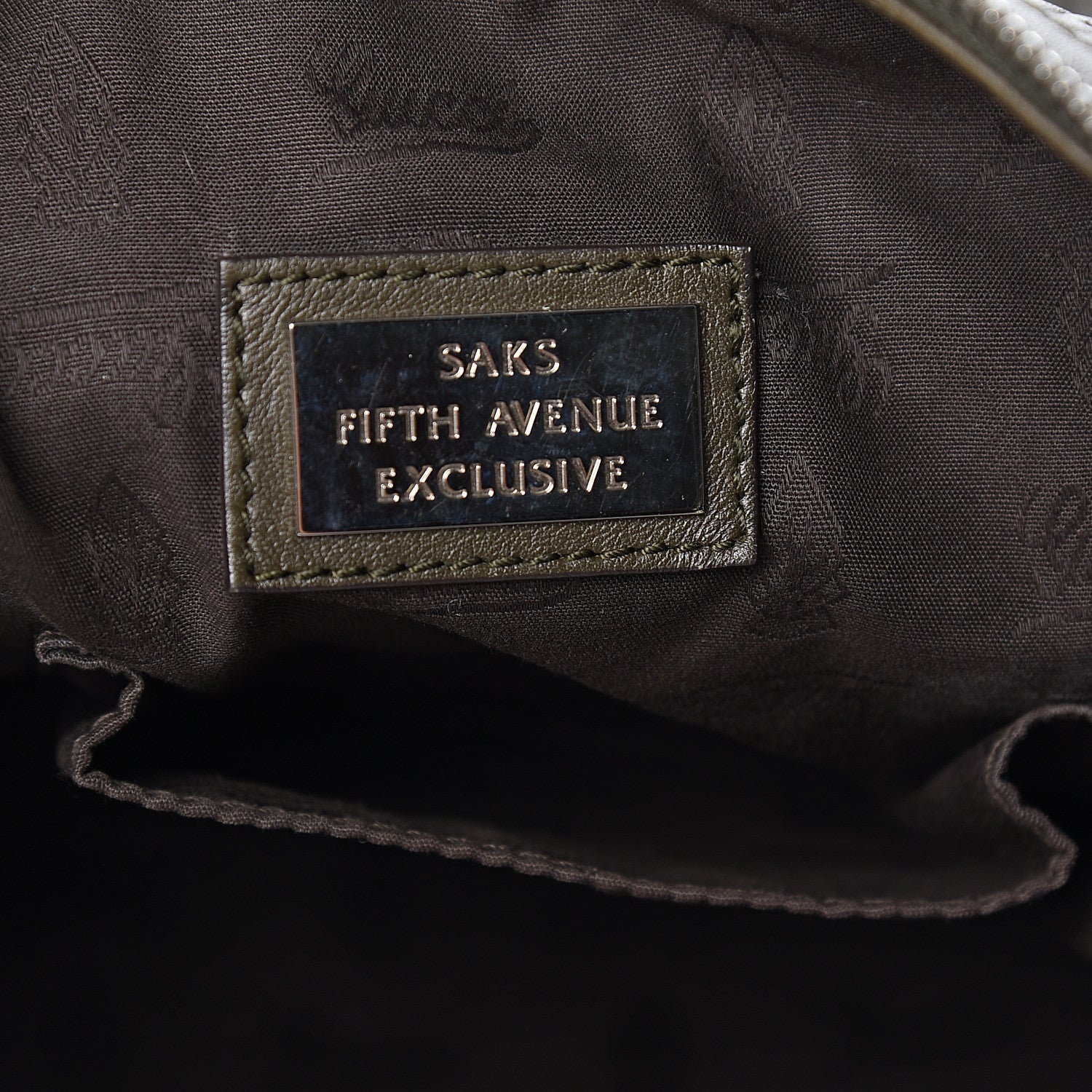 Gucci Guccissima Large GG Twins Hobo Olive Green 5 of 13