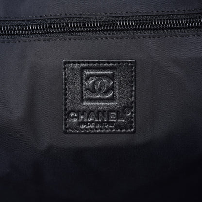 Chanel Nylon Sport Bowling Bag White Black 6 of 7