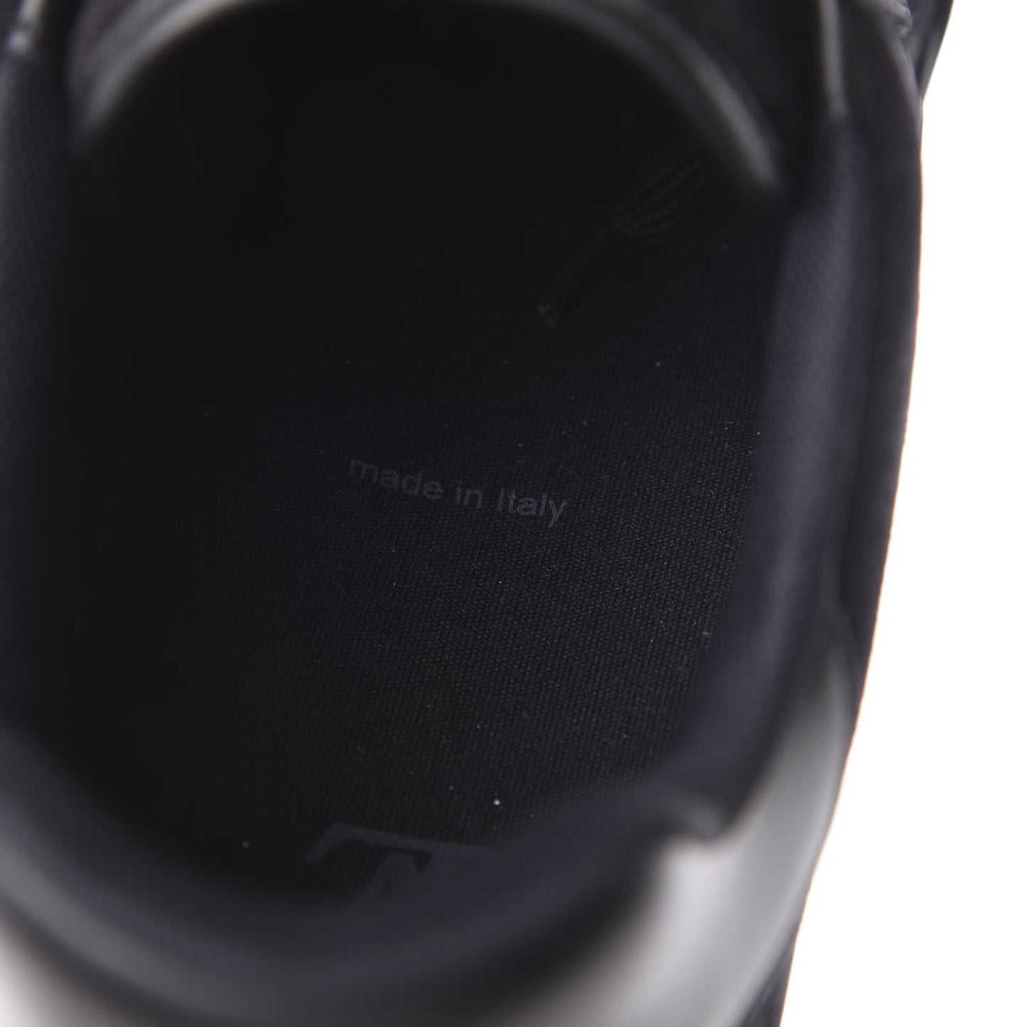 Suede Uniform Sneakers 9.5 Black