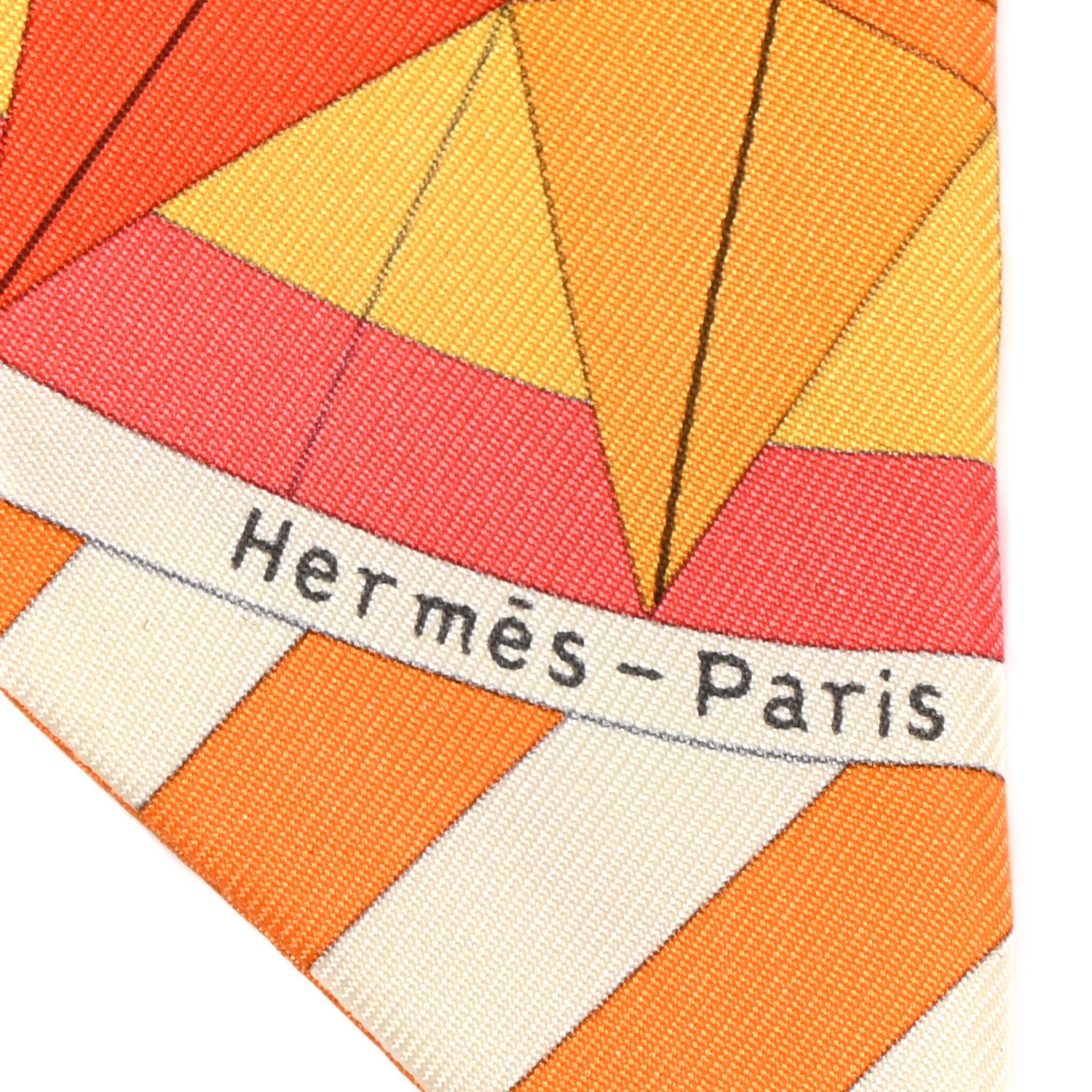 Hermes Silk Rose de Compas Twilly 2 of 7