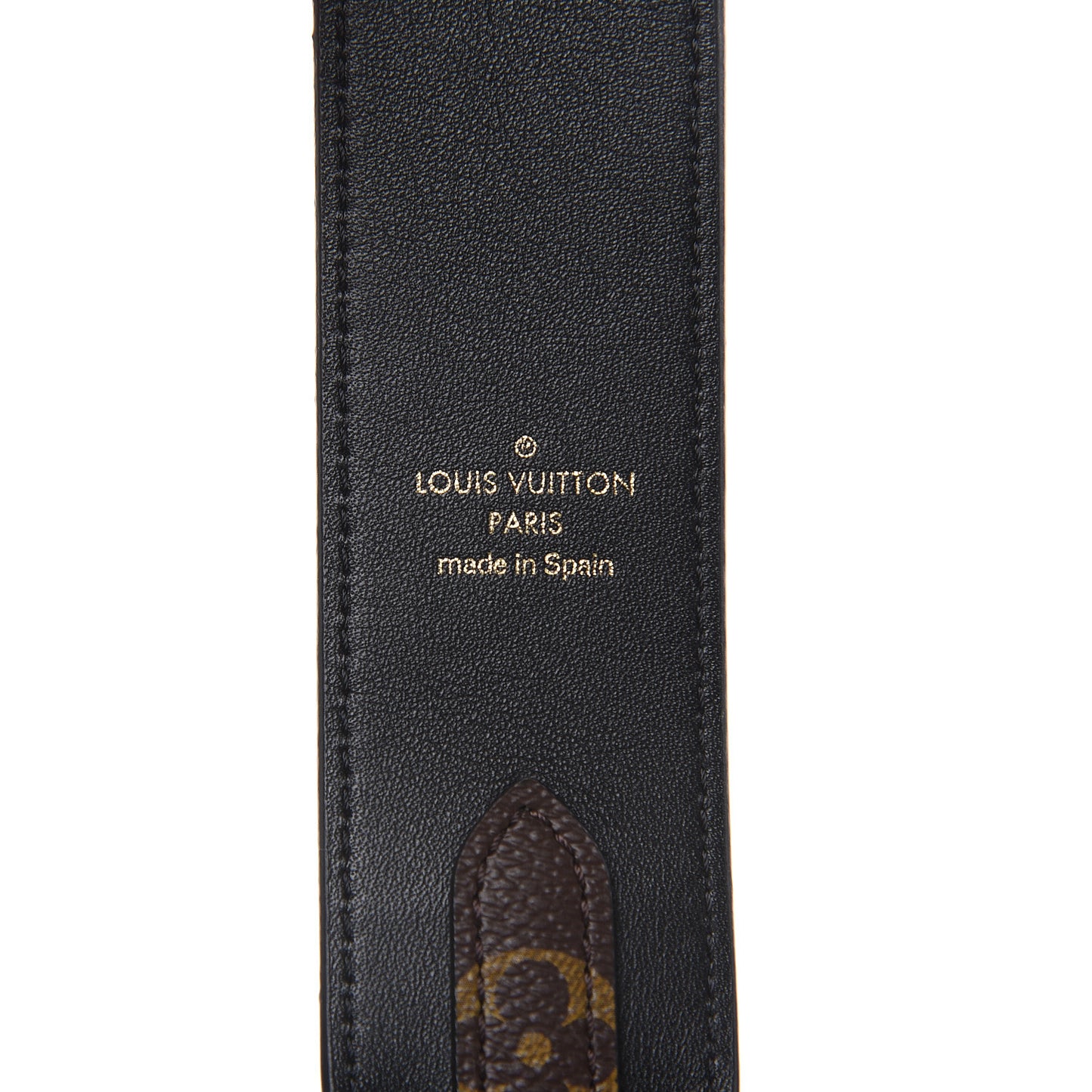 Monogram Bandouliere Shoulder Strap Black