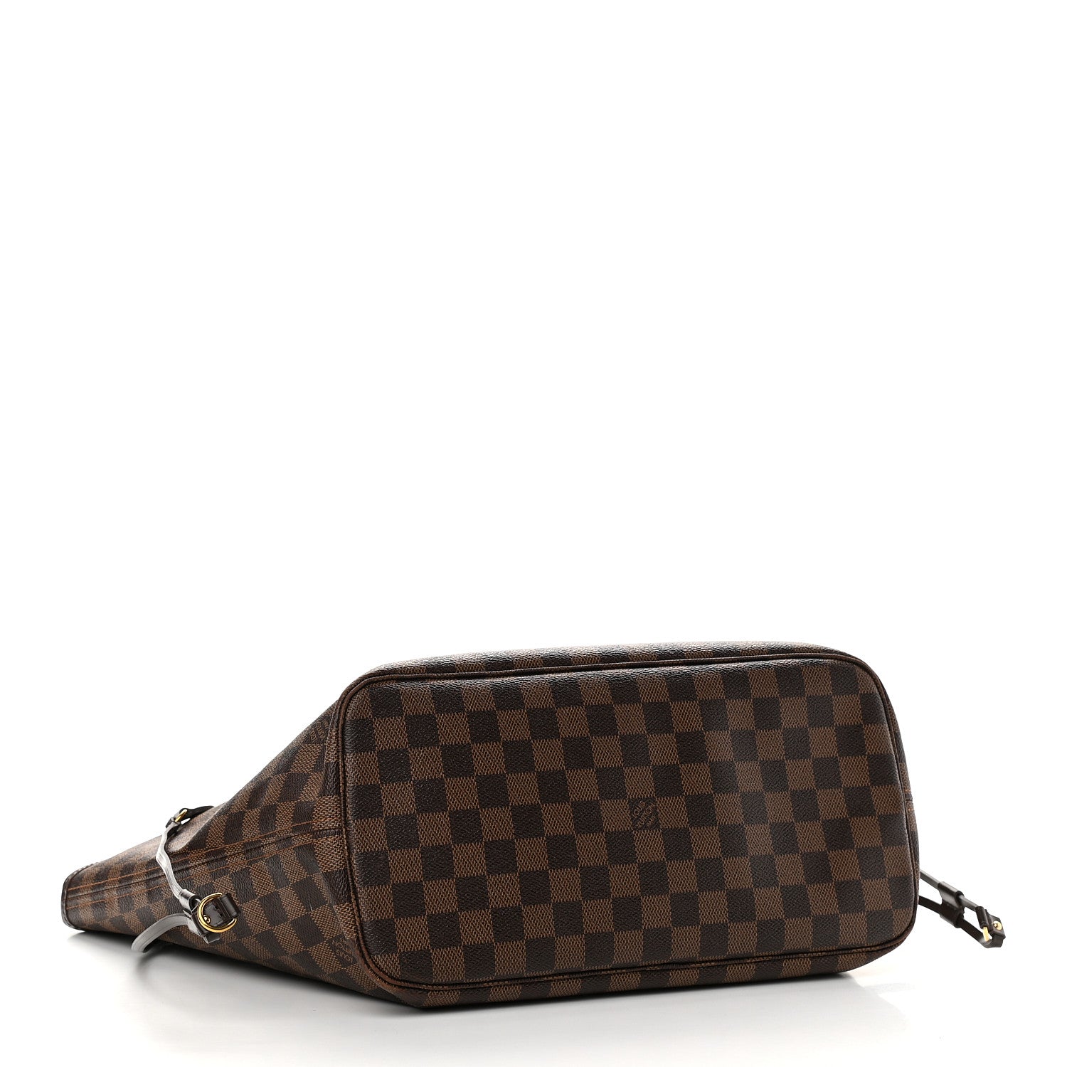 Louis Vuitton Damier Ebene Neo Neverfull MM Rose Ballerine 4 of 14