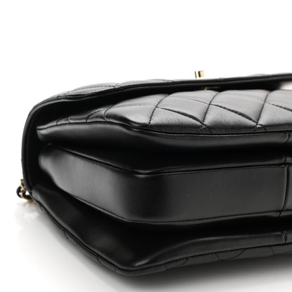 Chanel Lambskin Quilted Small Trendy CC Dual Handle Flap Bag Black 9 of 12