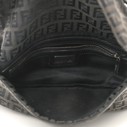 Fendi Zucchino Baguette Black 4 of 8