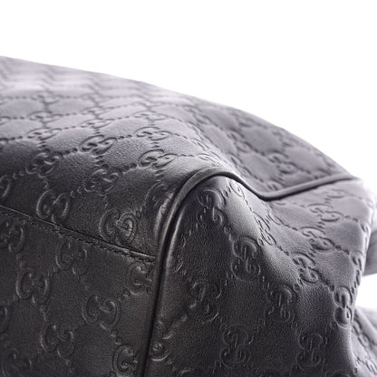 Gucci Guccissima Medium Emily Shoulder Bag Black 10 of 13