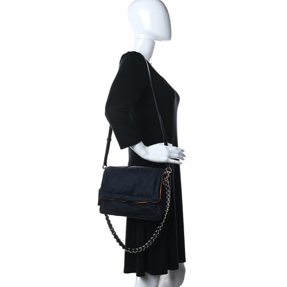 Marc Jacobs Lambskin The Pillow Bag Black Orange 2 of 13