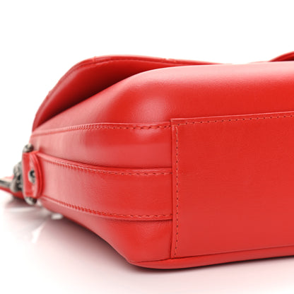 Chanel Calfskin Quilted Large Rock My Shoulder Flap Red 9 of 11