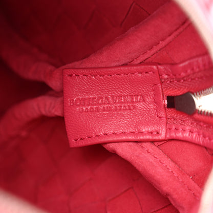 Bottega Veneta Nappa Intrecciato Small Loop Camera Bag Cranberry 6 of 9
