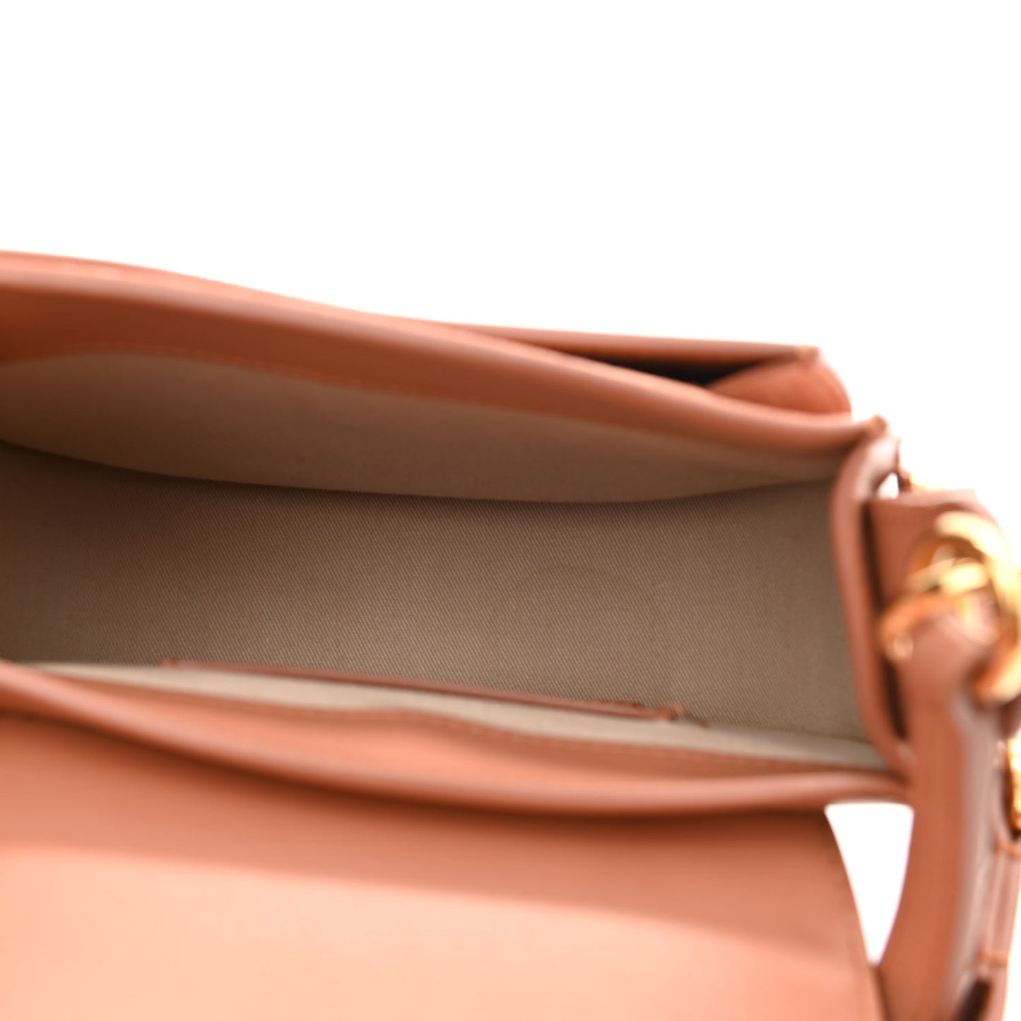 Calfskin Small Tess Bag Muted Brown